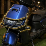 Ather Rizta Crash Guard with Frame Slider Front and Rear Safety Guard (Black/Full Set)