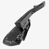 Ather 450X Foot Rest (Rear Left | Black) Made of Heavy Duty Iron Rod Flat Handle | Ather Accessories
