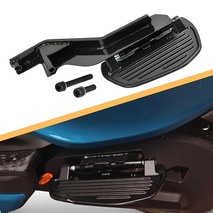 Ather Rizta, 450X, 450S Foot Rest (Rear Left | Black) Made of Heavy Duty Iron Rod Flat Handle | Ather Accessories