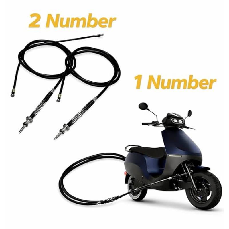 OLA Rear Brake Cables | Compatible for OLA S1X & S1X+ | 3 Pack