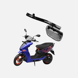 Ather 450X Foot Rest (Rear Left | Black) Made of Heavy Duty Iron Rod Flat Handle | Ather Accessories